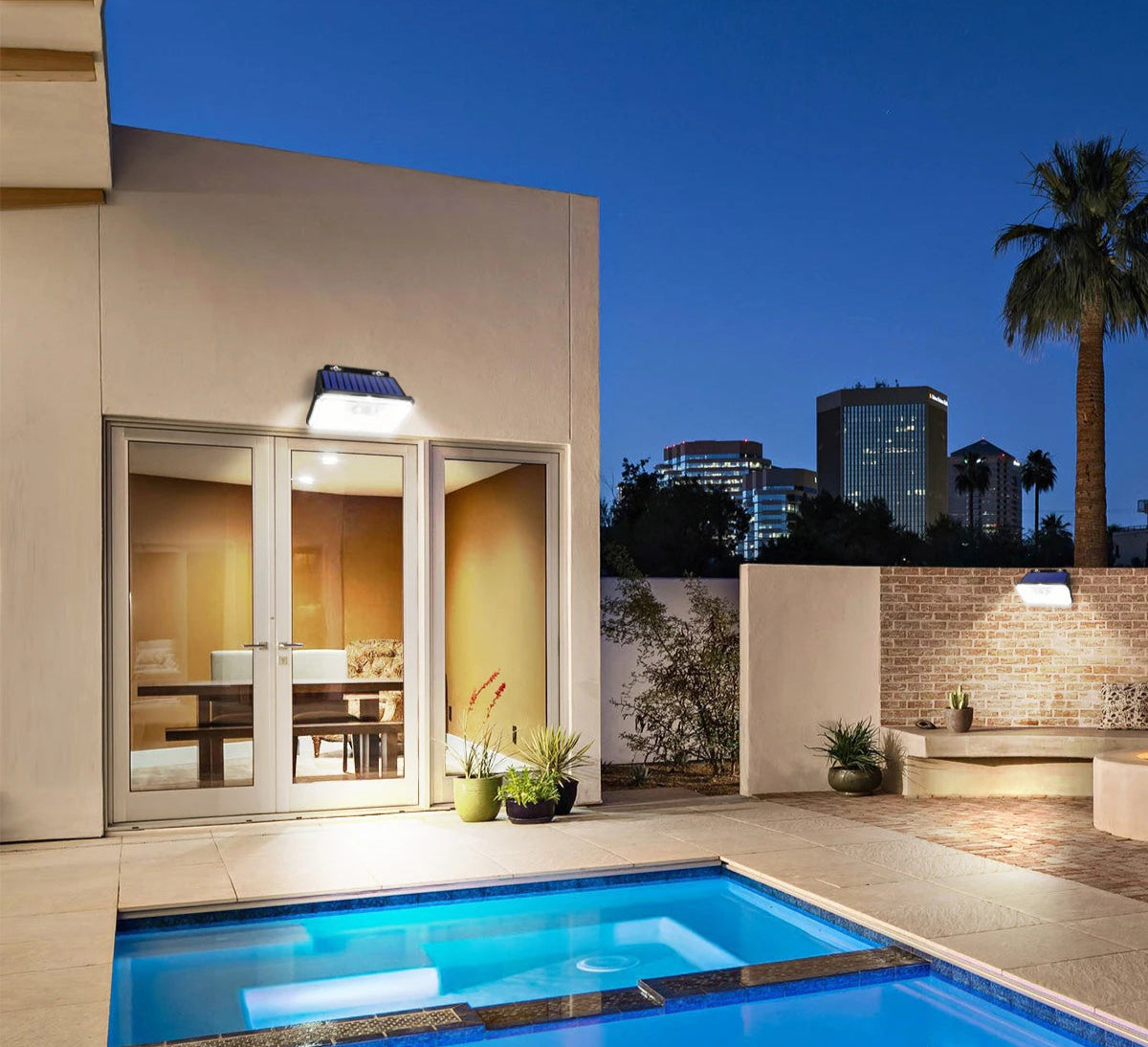 Applique-Murale-Solaire-Impermeable