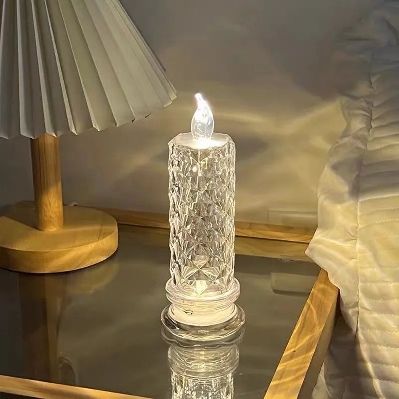 Bougie LED a Piles - Lampe d'Ambiance Elegante et Design