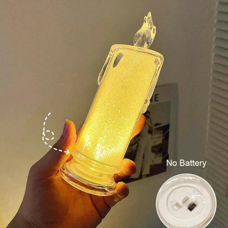 Bougie LED a Piles - Lampe d'Ambiance Elegante et Design