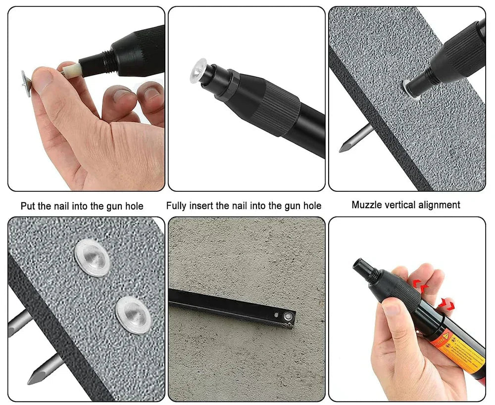 Utilisation des clous aciers jardin pour une fixation rapide et efficace de matériaux sur différentes surfaces, avec alignement vertical