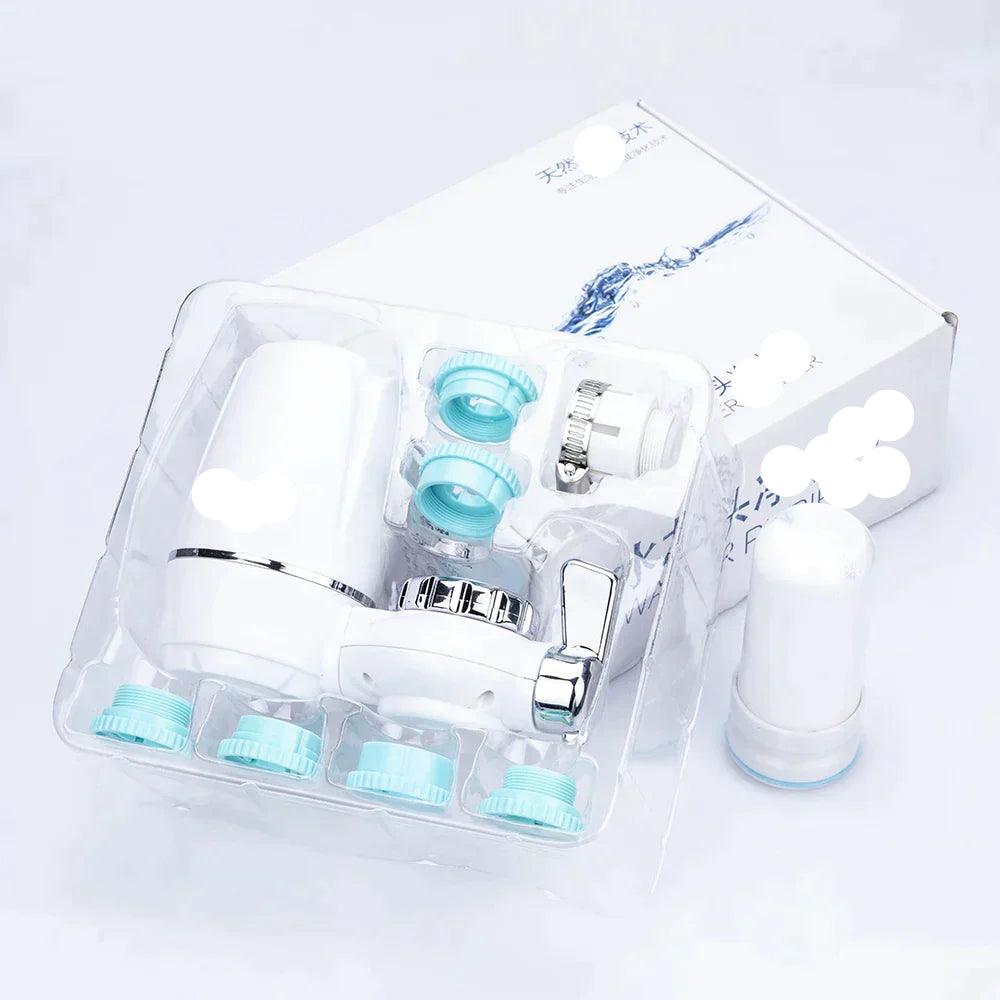 Filtre eau robinet LKNDIZ avec plusieurs cartouches, désigne pour une meilleure filtration de l'eau potable