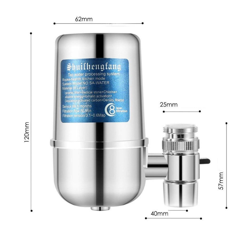 Filtre-eau-robinet | Alcalin - Premium Filtre from puificaeur - Just $29.78! Shop now at Madeco Jardin