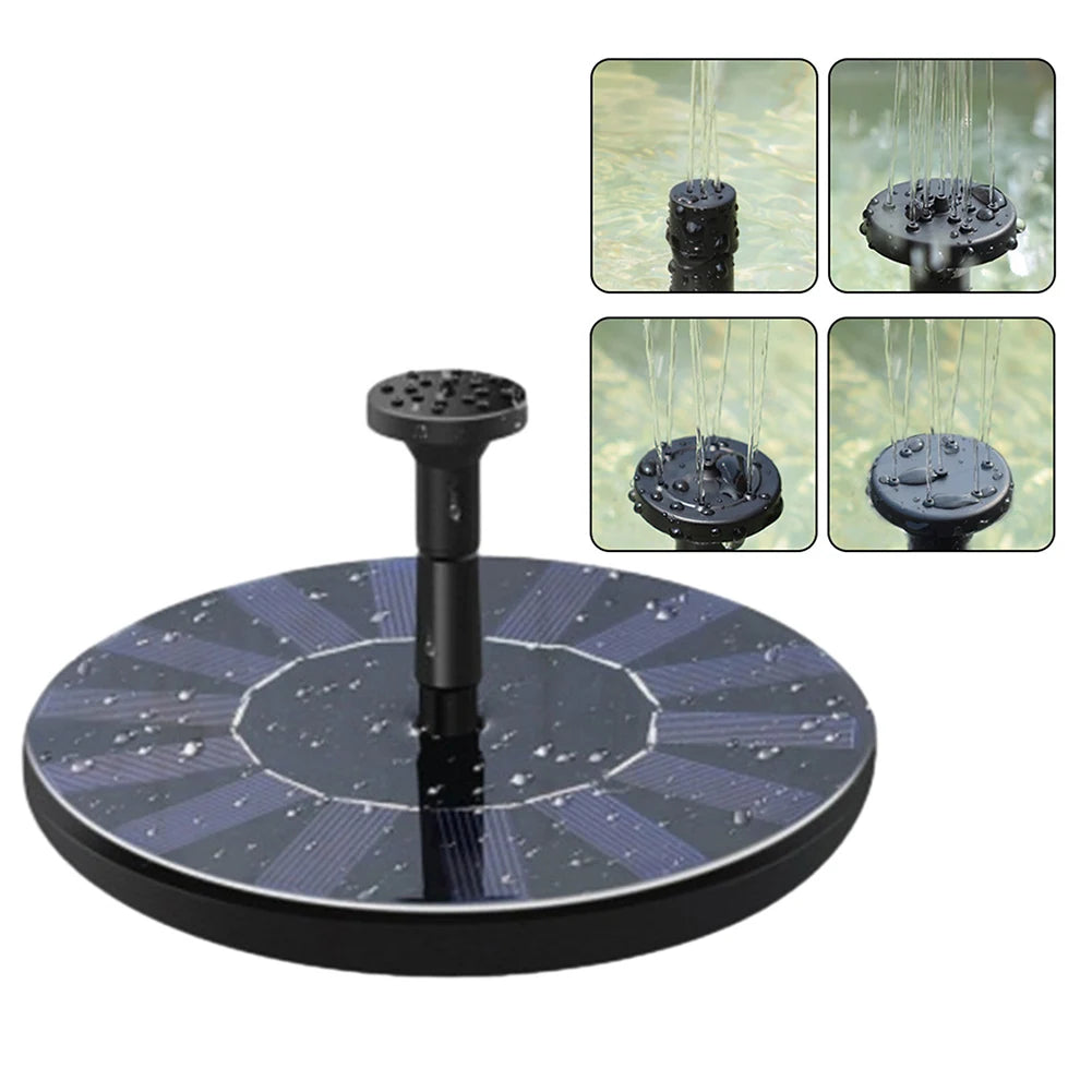 Fontaine Solaire Flottante LED pour Jardin FONTALED