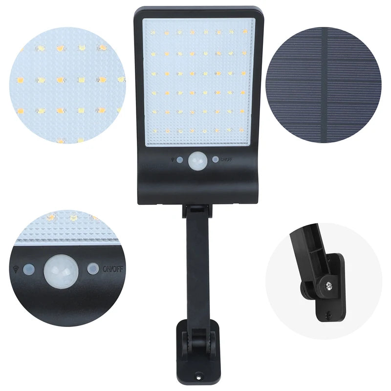 Lampe-solaire-48-LED-avec-detecteur-de-mouvement