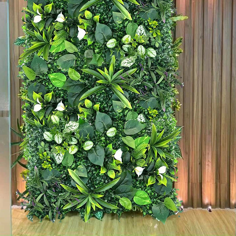Plante artificielle murale verte, paysage, maison, jardin, Jungle, fausses plantes,