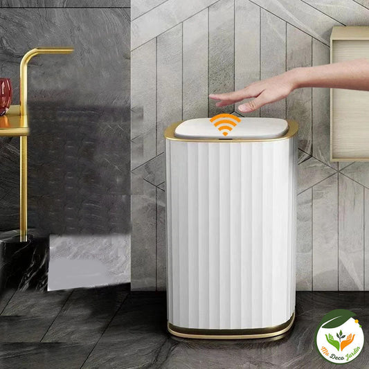 poubelle capteur automatique pour salle de bain - Premium poubelle from Ma-deco-jardin - Just $48.63! Shop now at Madeco Jardin