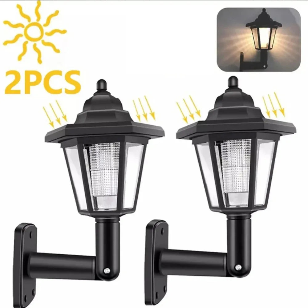 Éclairage Extérieur Solaire LED | Lampe Jardin Sans Fil Étanche