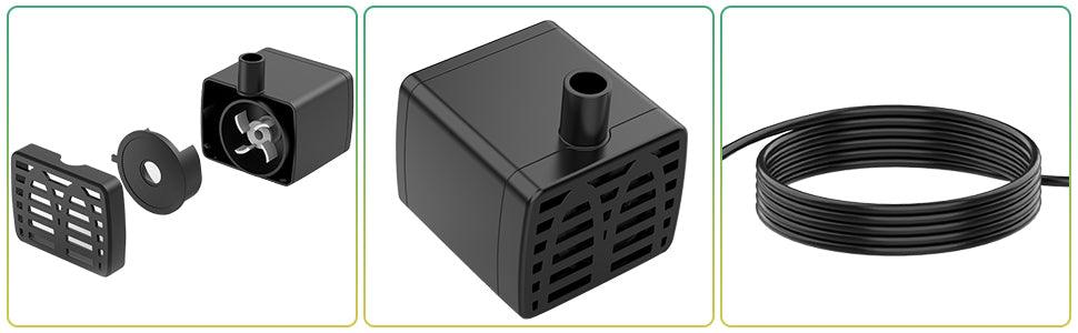 Fontaine pour oiseaux a plusieurs niveaux avec panneau solaire - Premium Outils Jardin from Ma-déco-Jardin - Just $45.14! Shop now at Madeco Jardin