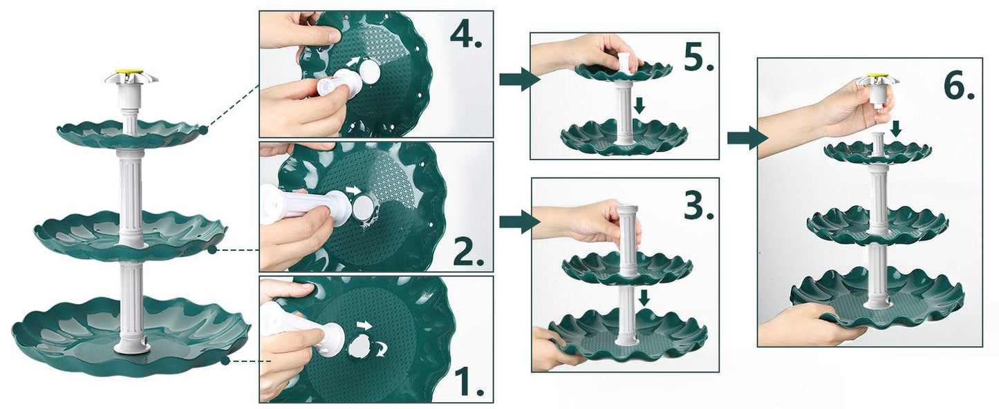 Fontaine pour oiseaux a plusieurs niveaux avec panneau solaire - Premium Outils Jardin from Ma-déco-Jardin - Just $45.14! Shop now at Madeco Jardin