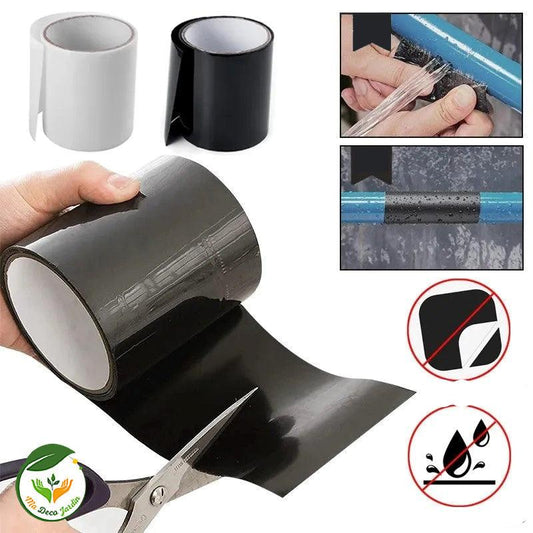 Ruban adhésif puissant et imperméable, noir, idéal pour tous vos besoins de réparation et d'étanchéité