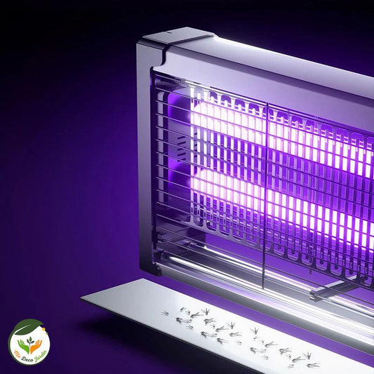 Lampe anti moustique efficace NEARCM avec lumière UV pour attirer et éliminer les moustiques dans votre jardin