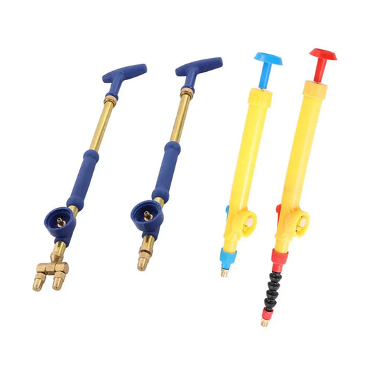 Accessoires de pompe haute pression jardin avec poignées ergonomiques et plusieurs raccords pour un usage facile et efficace