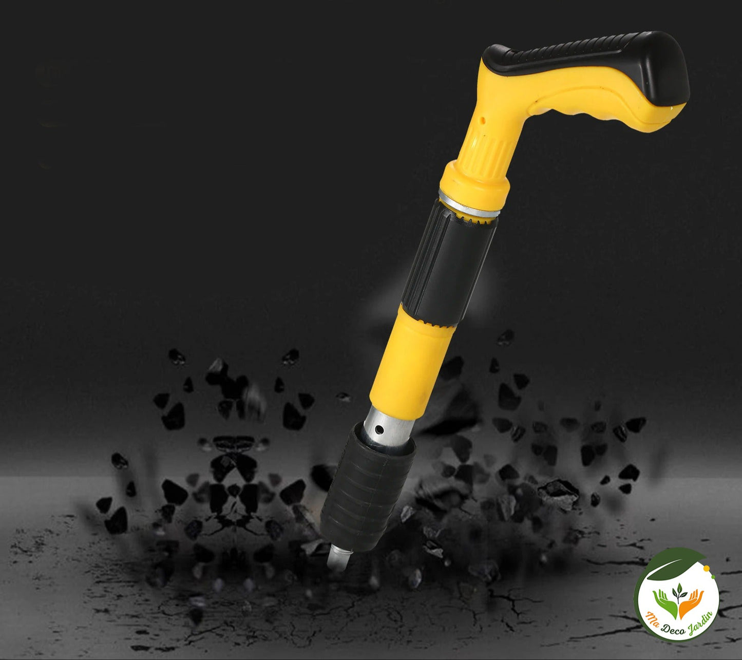 Cloueuse professionnelle pour jardin, outil compact et robuste pour clouer efficacement dans le béton