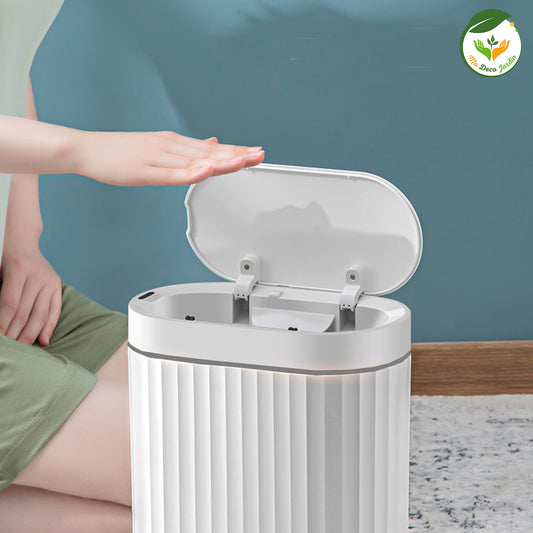 Poubelle Design Moderne avec Ouverture Tactile Pratique