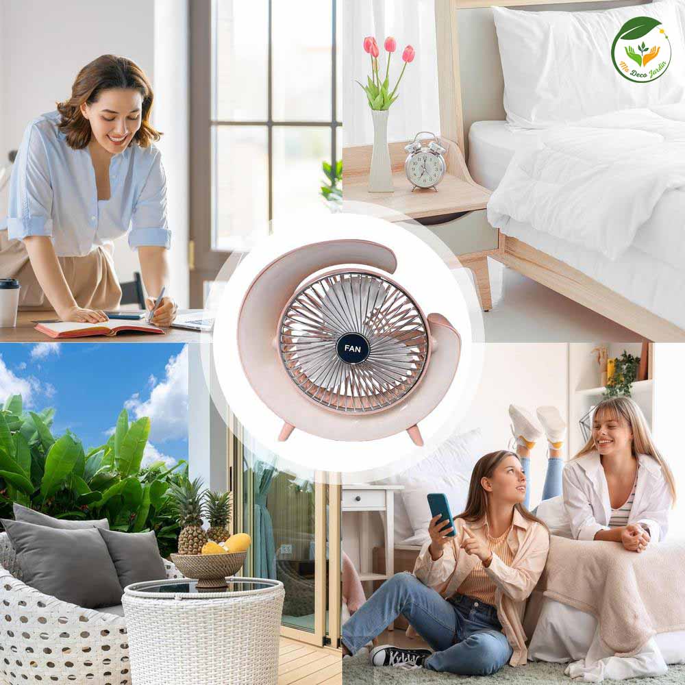 Ventilateur Portable FUN-Portable pour un Confort Optimal - Premium Ventilateur from Ma deco Jardin - Just $29.46! Shop now at Madeco Jardin
