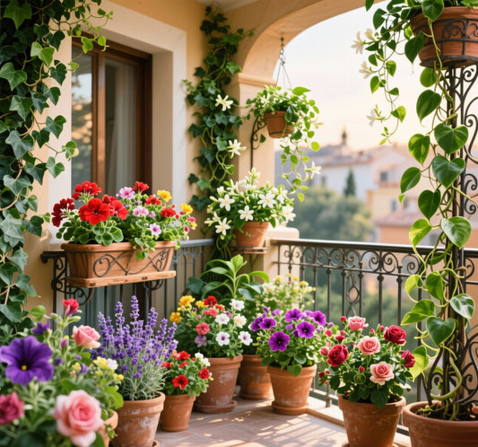 Balcon fleuri