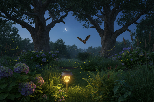 éclairage jardin biodiversité nocturne chauve-souris lucioles lumière écologique – MaDecoJardin