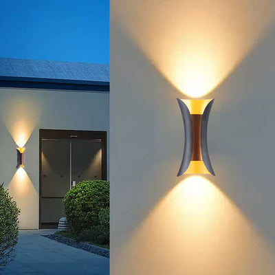  Applique murale d’extérieur LED IP65 noir mat – éclairage façade 