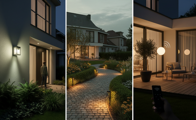 Éclairage Extérieur Connecté Domotique – Détecteur Mouvement Solaire-MaDecoJardin