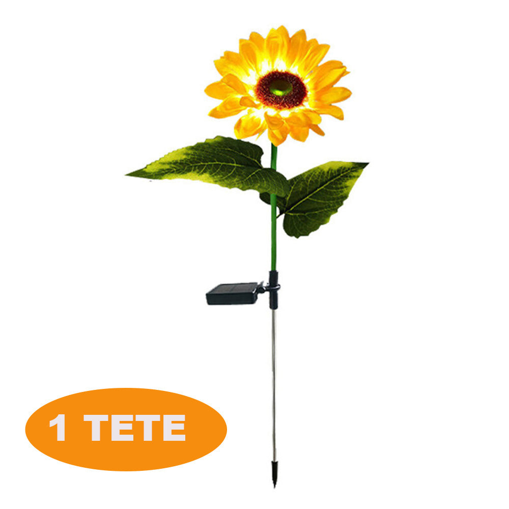 Lampe LED en Tournesol | FLOWERSUN™ - Premium décoration from Ma deco Jardin - Just $14.97! Shop now at Ma deco Jardin