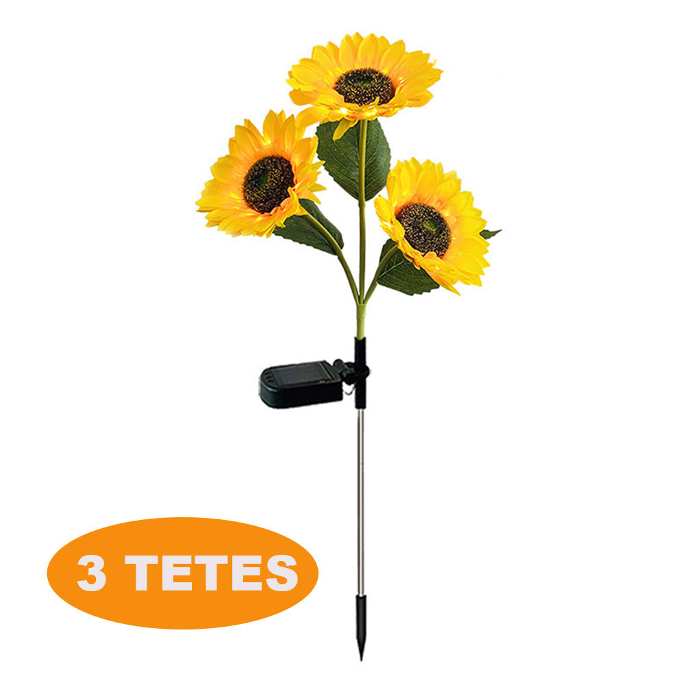 Lampe LED en Tournesol | FLOWERSUN™ - Premium décoration from Ma deco Jardin - Just $14.97! Shop now at Ma deco Jardin