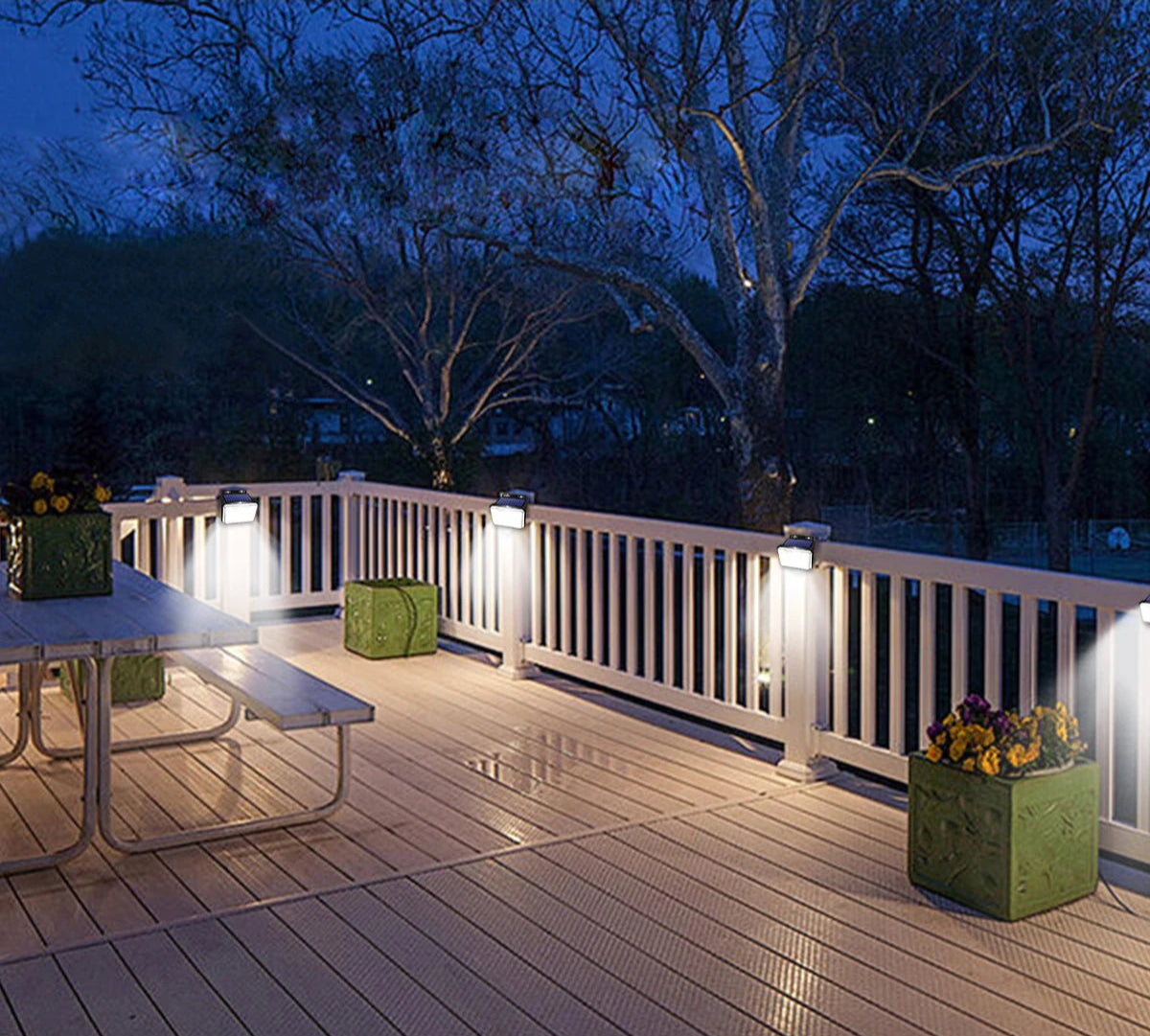 Applique-Murale-Solaire-Impermeable-terrace