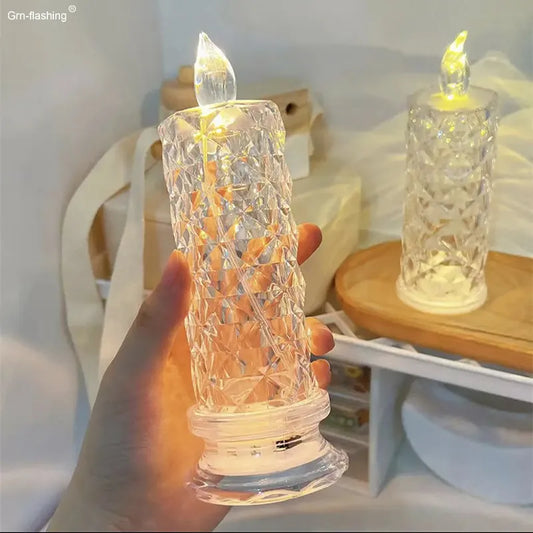 Bougie LED a Piles - Lampe d'Ambiance Elegante et Design 