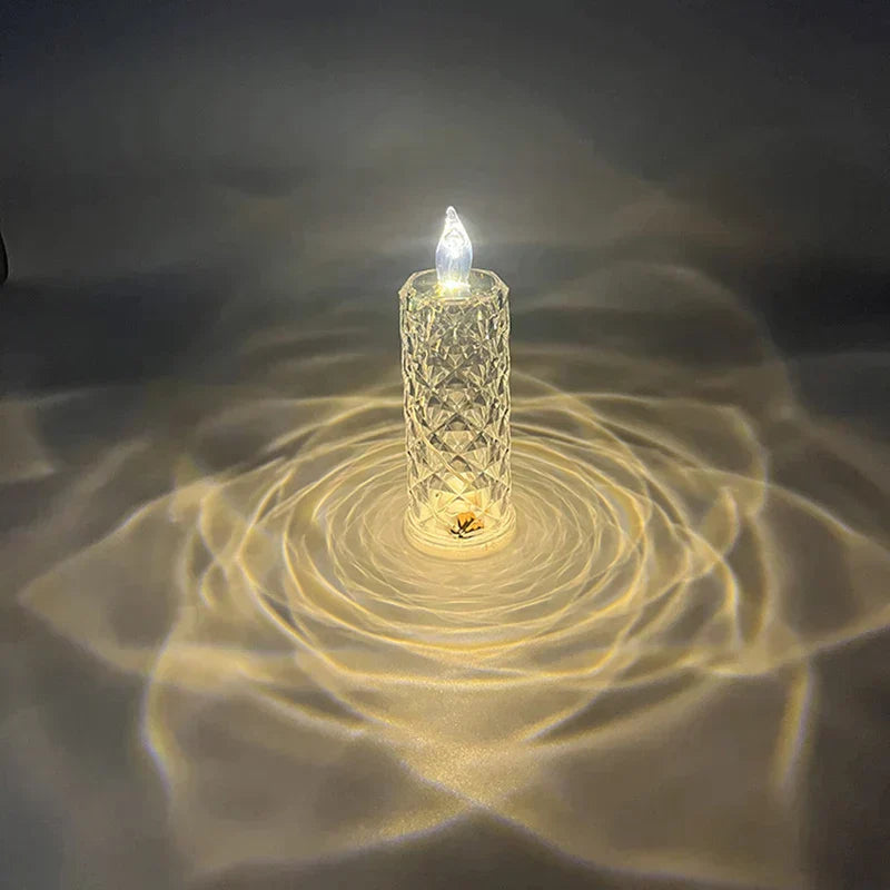 Bougie LED a Piles - Lampe d'Ambiance Elegante et Design