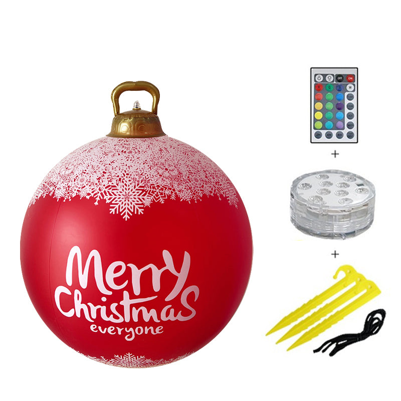 Boule de Noël Lumineuse LED Gonflable - Premium guirlande from Madeco Jardin - Just $29.66! Shop now at Madeco Jardin