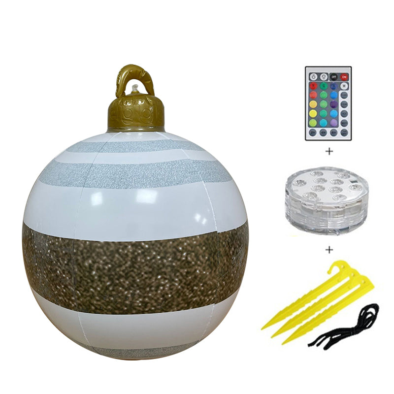 Boule de Noël Lumineuse LED Gonflable - Premium guirlande from Madeco Jardin - Just $29.66! Shop now at Madeco Jardin