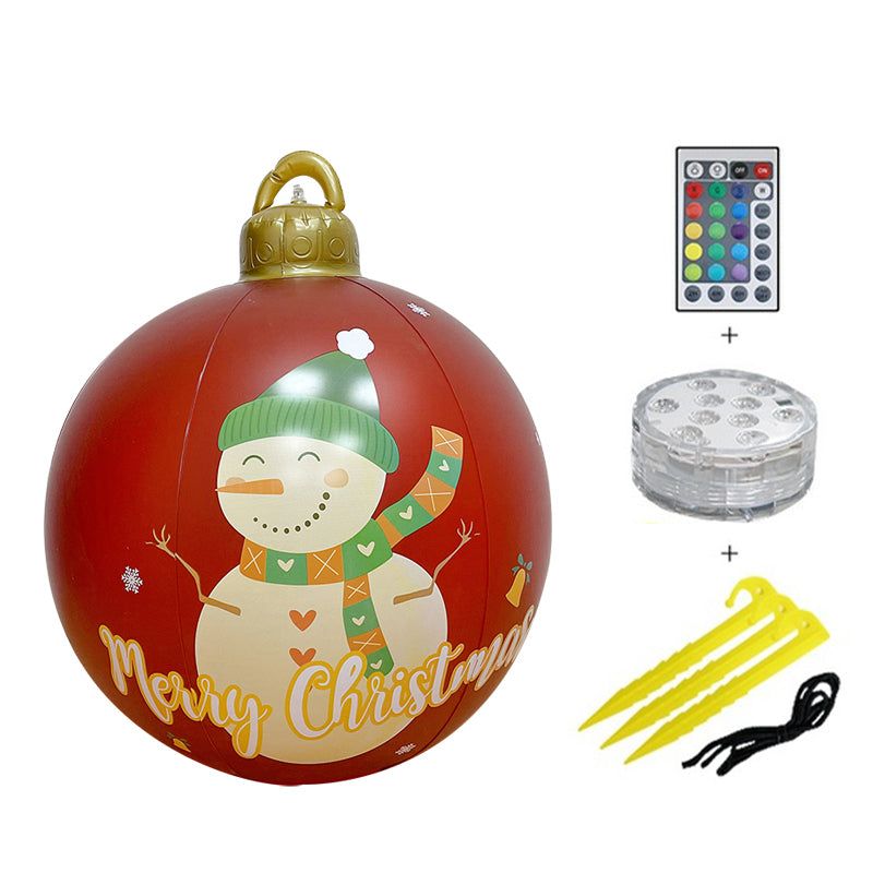 Boule de Noël Lumineuse LED Gonflable - Premium guirlande from Madeco Jardin - Just $29.66! Shop now at Madeco Jardin