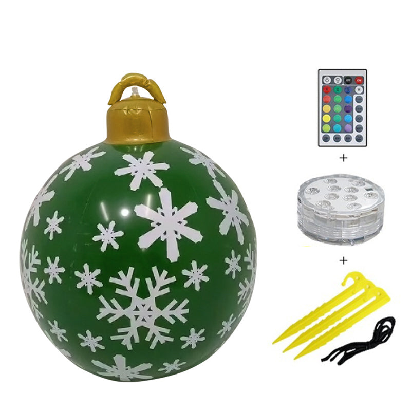 Boule de Noël Lumineuse LED Gonflable - Premium guirlande from Madeco Jardin - Just $29.66! Shop now at Madeco Jardin