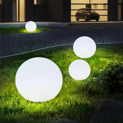 Boule lumineuse LED blanche