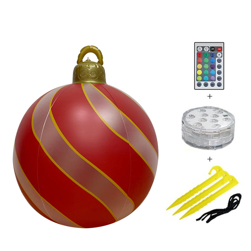 Boule de Noël Lumineuse LED Gonflable - Premium guirlande from Madeco Jardin - Just $29.66! Shop now at Madeco Jardin