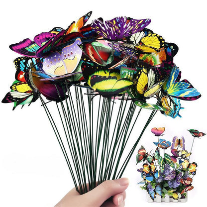 Bouquet-de-Papillons-Multicolore-10pcs