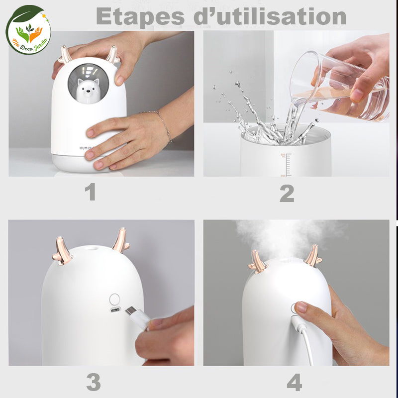 Diffuseur-Arôme-mignon-utilisation