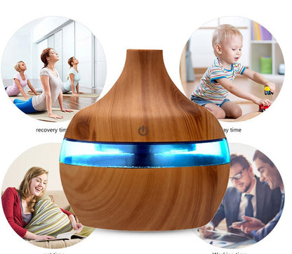 Diffuseur Huiles Essentielles Design en Bois Elegant