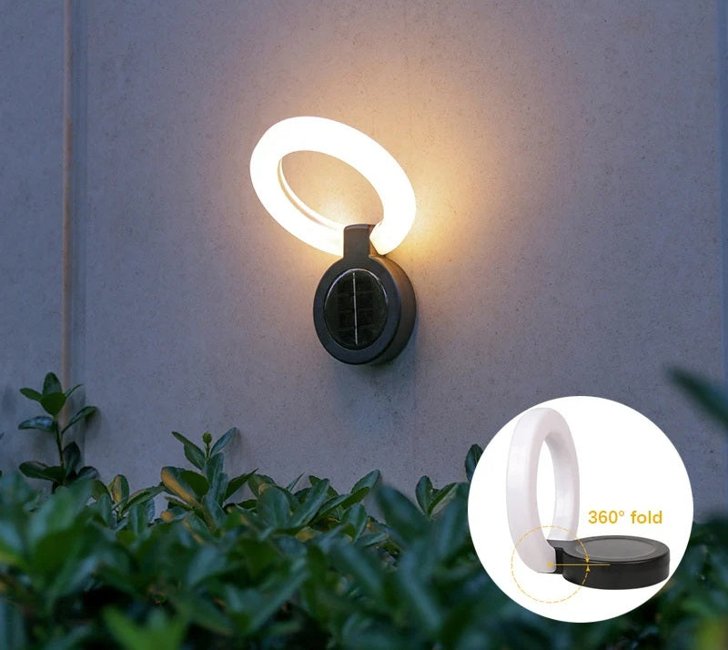 Luminaire solaire extérieur design LED – Balisage jardin & allée étanche IP65 lot de 4