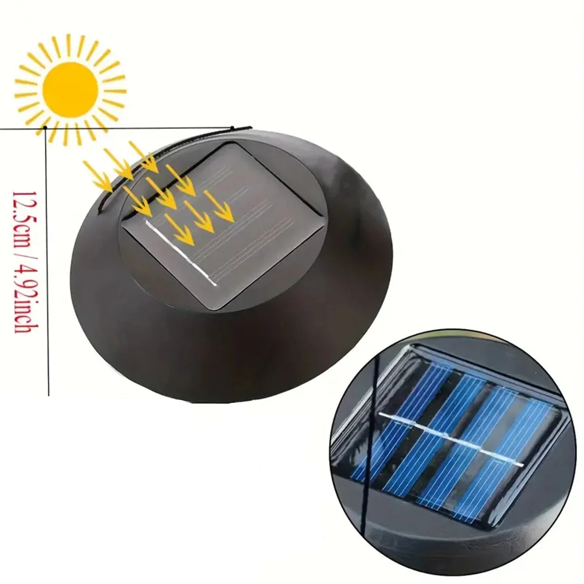Eclairage exterieur jardin - carillon solaire LED decoratif