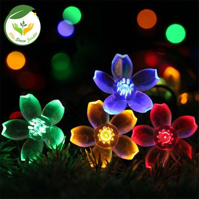 Guirlande Lumineuse Jardin LED avec Etoiles Eclatantes