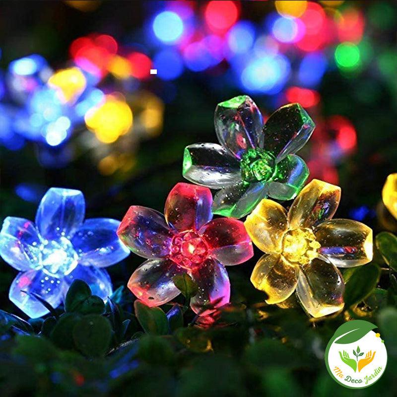 Guirlande Lumineuse Jardin LED avec Etoiles Eclatantes