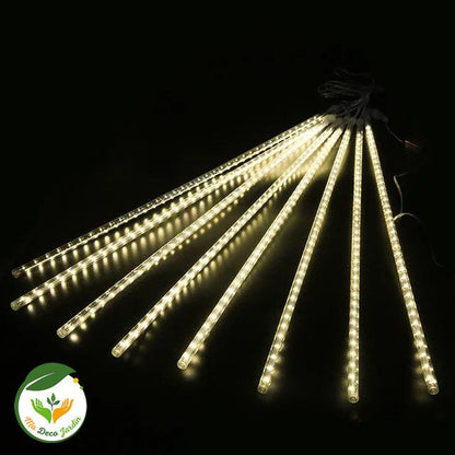Guirlande Etoile LED Meteor composée de barres lumineuses brillantes, parfaite pour des décorations festives et d'ambiance