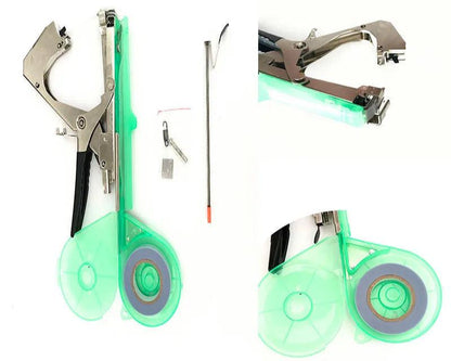 Outil Drtools pour attacher la tomate jardin, avec une conception ergonomique et rouleaux de lien intégrés