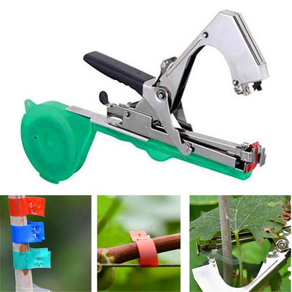 Outil Drtools pour attacher la tomate jardin, en métal et plastique, idéal pour fixer les plants de tomates.