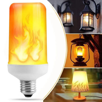 Ampoule imitation flamme LED avec effet de flamme réaliste, parfaite pour lampes extérieures et décoratives