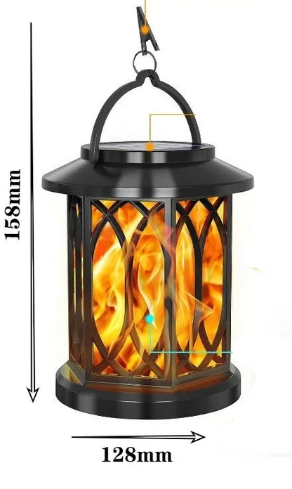 Lampe-solaire-exterieure-effet-jolie-flamme