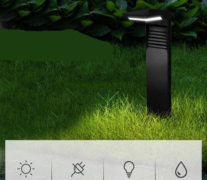Lampe solaire jardin HiMISS avec éclairage LED, résistante à l'eau, parfaite pour l'aménagement extérieur