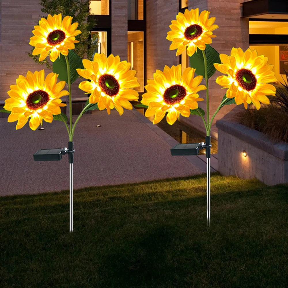 Lampe LED en Tournesol 3 tetes