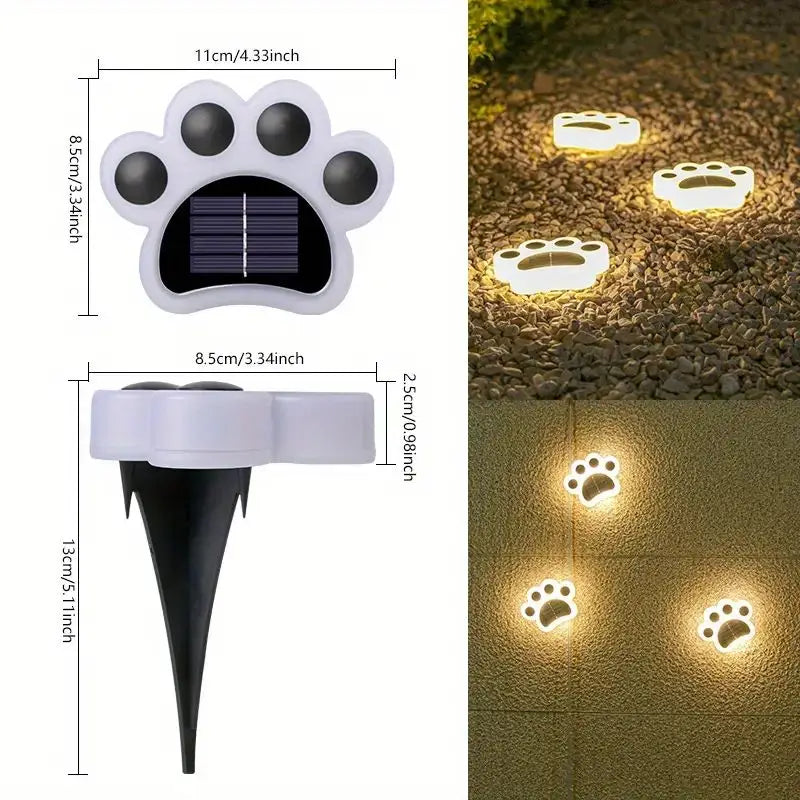 Lampes LED solaires ChatGrif pour Eclairage exterieur Elegant