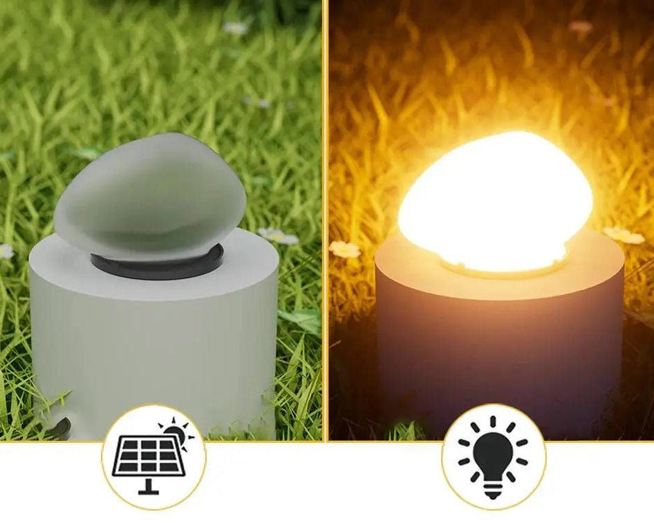 Lumière Solaire LED Extérieure chaud